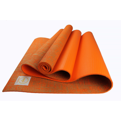 Maji Sports Jute Premium Eco Yoga Mat + Foot Massager (7.5cm x 17.5cm
