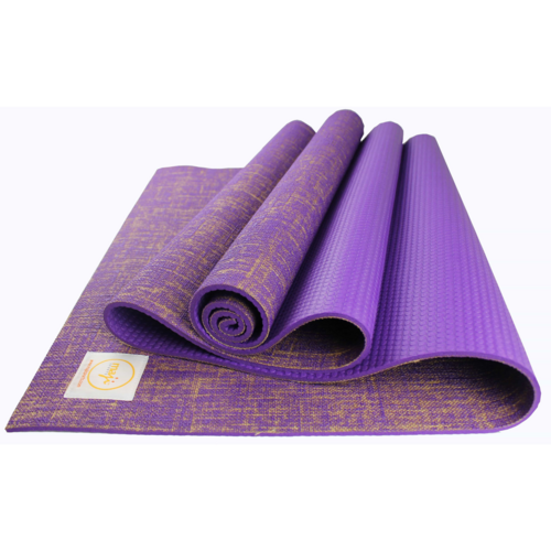 Maji Sports Jute Premium Eco Yoga Mat + Foot Massager (7.5cm x 17.5cm
