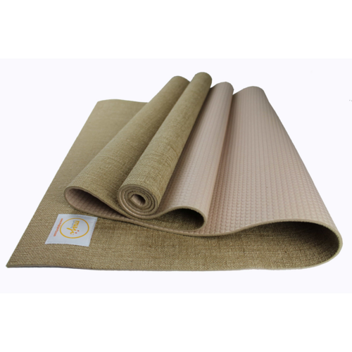 Maji Sports Jute Premium Eco Yoga Mat + Foot Massager (7.5cm x 17.5cm