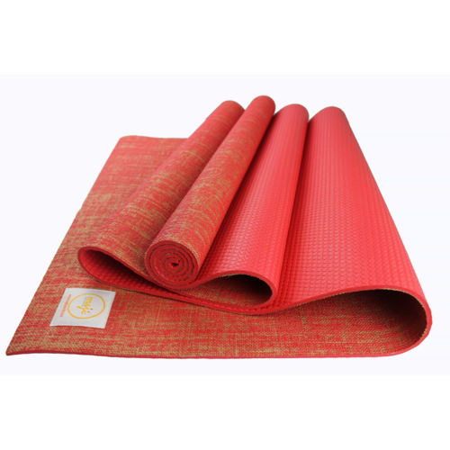 Maji Sports Jute Premium Eco Yoga Mat + Foot Massager (7.5cm x 17.5cm