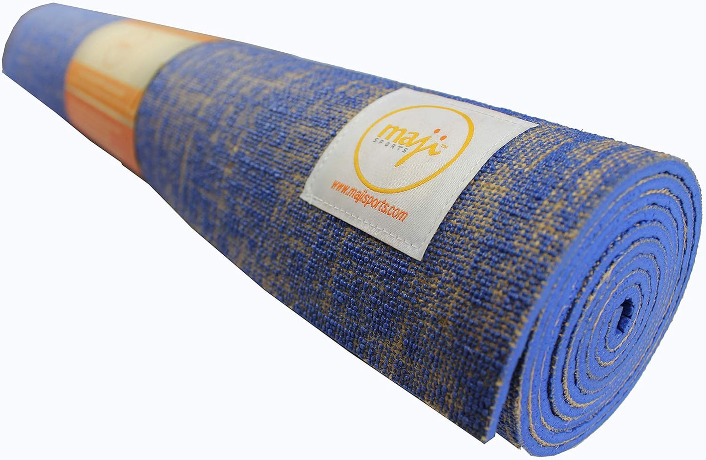 Maji Sports Jute Premium Eco Yoga Mat + Foot Massager (7.5cm x 17.5cm