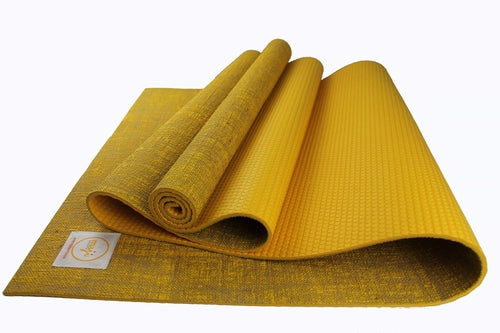 Maji Sports Jute Premium Eco Yoga Mat + Foot Massager (7.5cm x 17.5cm