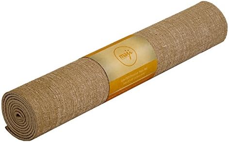 Maji Sports Jute Premium Eco Yoga Mat + Foot Massager (7.5cm x 17.5cm
