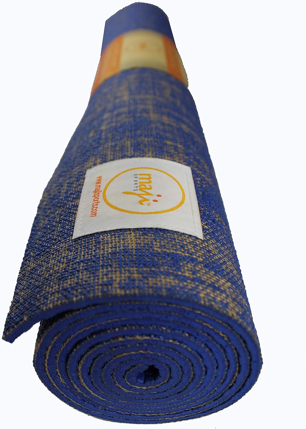 Maji Sports Jute Premium Eco Yoga Mat + Foot Massager (7.5cm x 17.5cm
