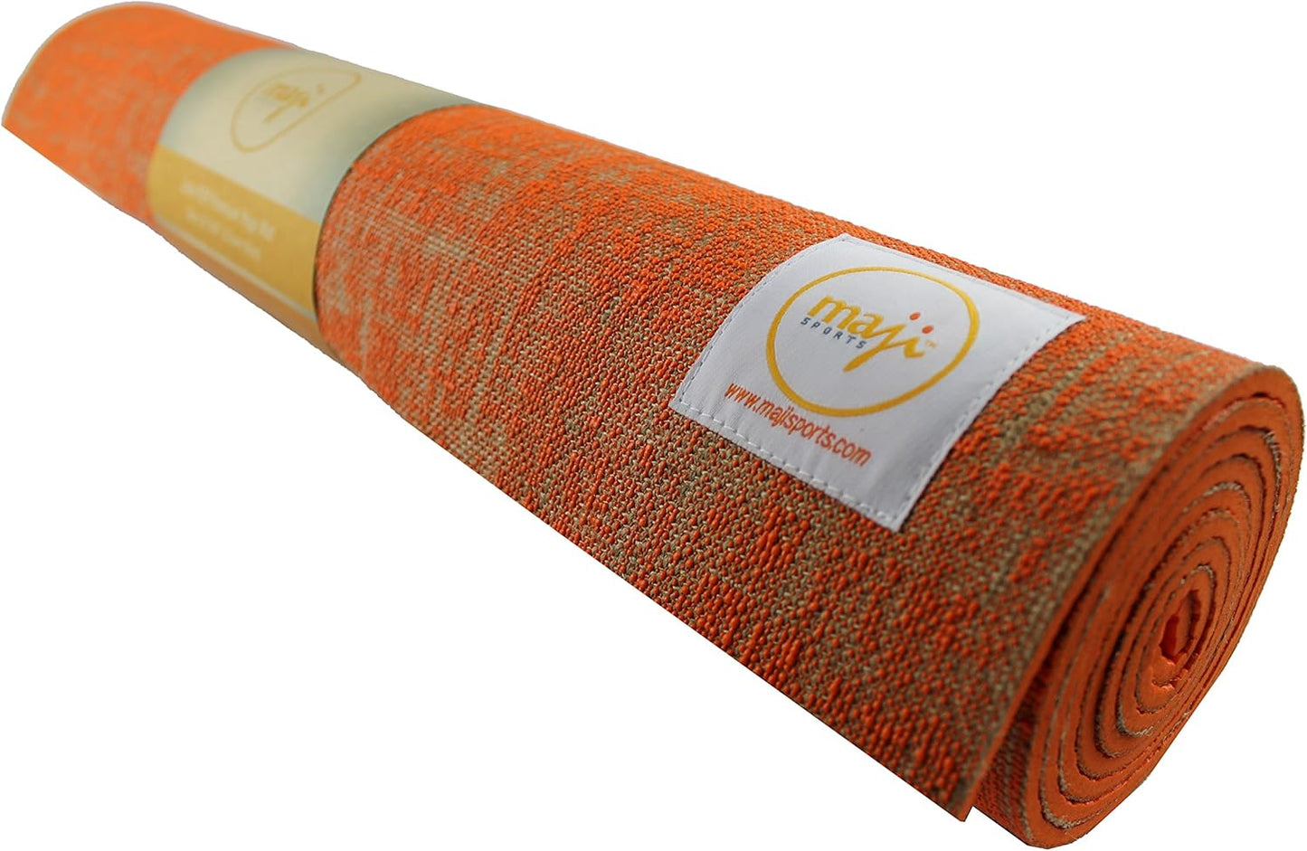 Maji Sports Jute Premium Eco Yoga Mat + Foot Massager (7.5cm x 17.5cm