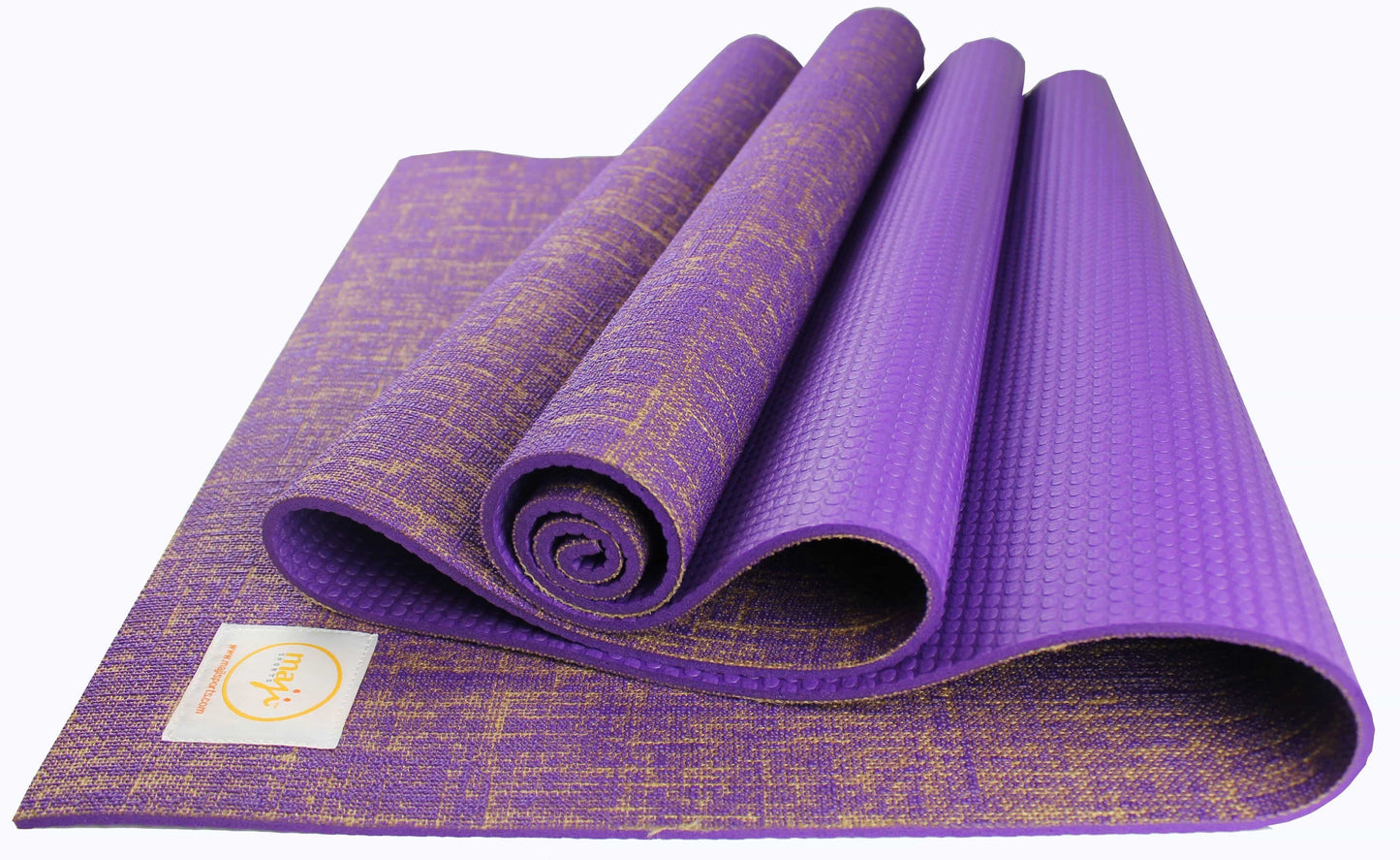 Maji Sports Jute Premium Eco Yoga Mat + Foot Massager (7.5cm x 17.5cm
