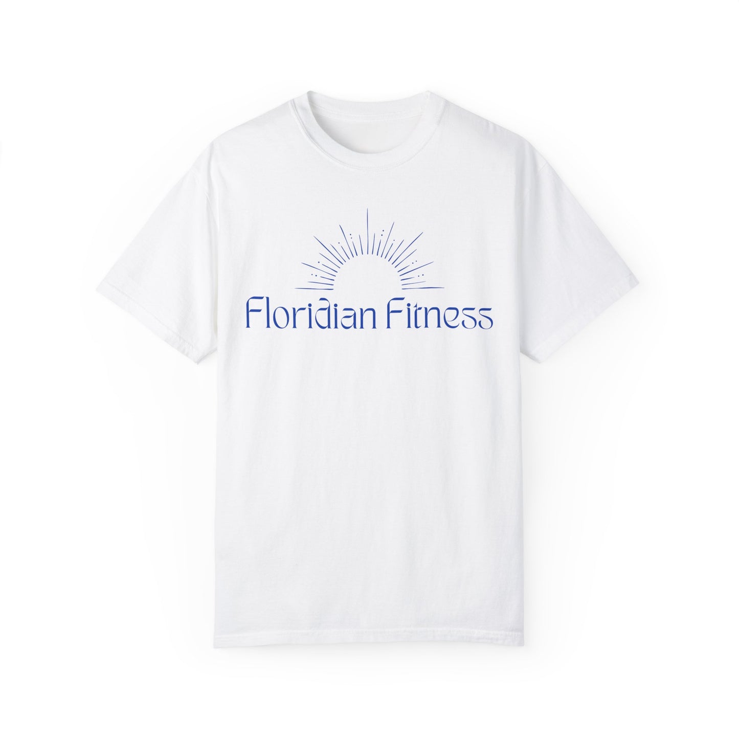 Unisex Garment-Dyed T-Shirt - Floridian Fitness Design for Active Lifestyle