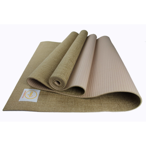 Maji Sports Jute Premium Eco Yoga Mat + Foot Massager  (7.5cm x 17.5cm