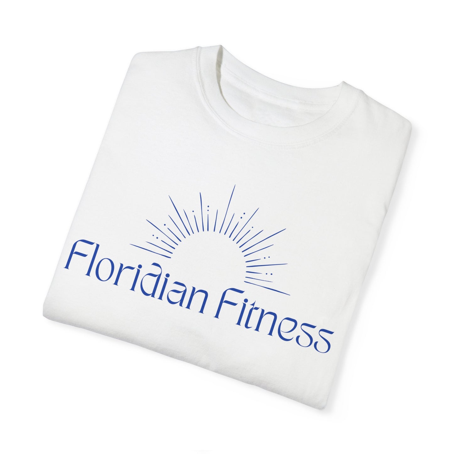 Unisex Garment-Dyed T-Shirt - Floridian Fitness Design for Active Lifestyle