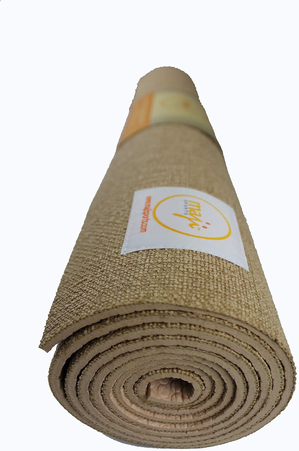 Maji Sports Jute Premium Eco Yoga Mat + Foot Massager  (7.5cm x 17.5cm